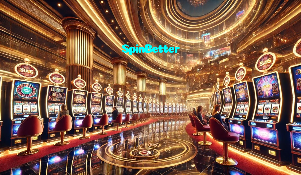 SpinBetter casino presented on mobile device in Pakistan with slots and live games